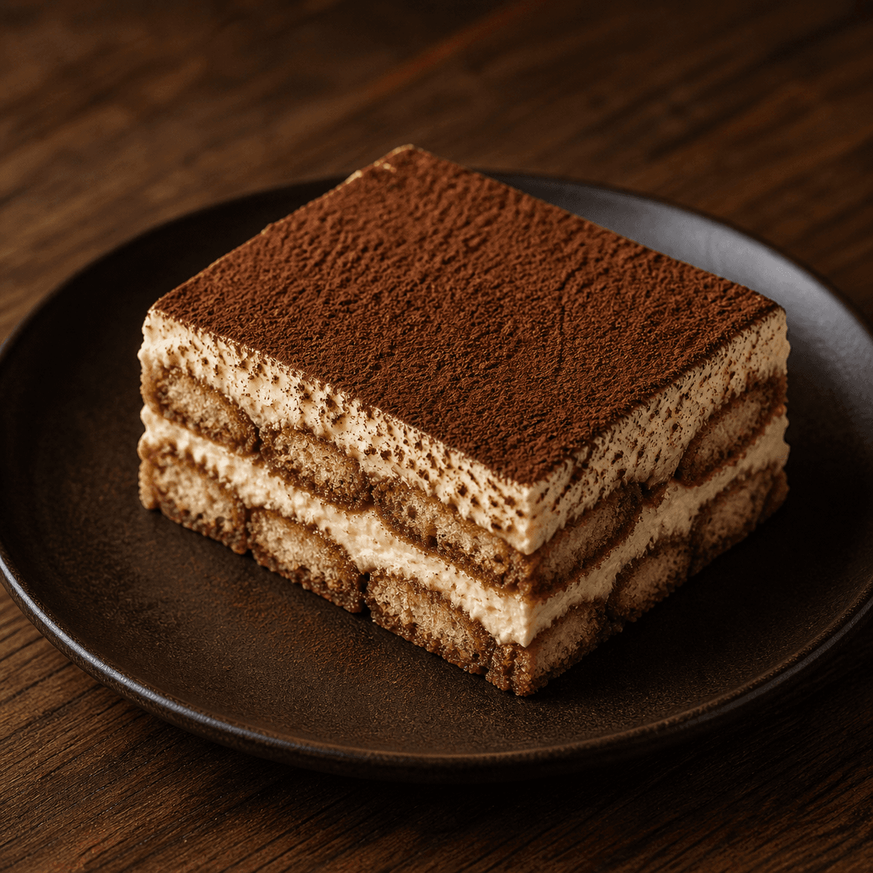 Tiramisú de la casa